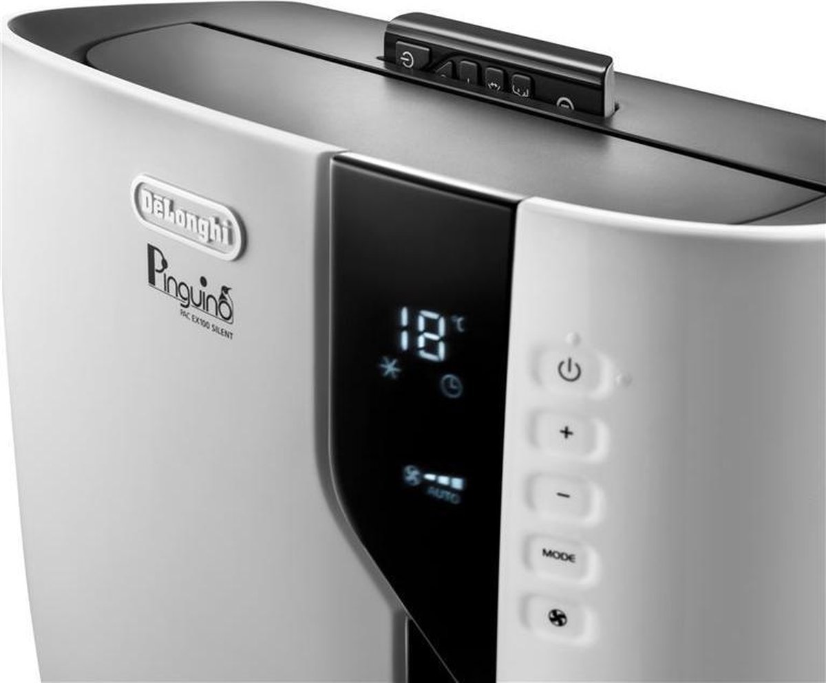 DeLonghi Aire acondicionado portátil Pingüino PAC EX100 SILENT - Zwart