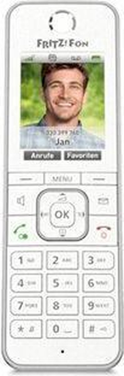 FRITZ! AVM !Fon C6 International inalámbrico - Teléfono DECT