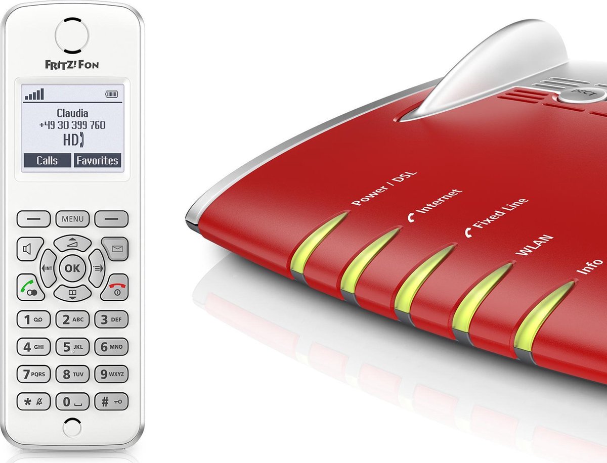 FRITZ! AVM !Fon M2 International inalámbrico - Teléfono DECT