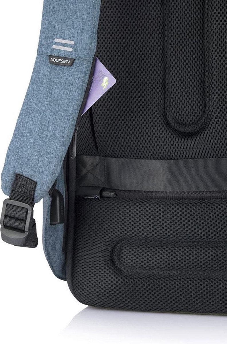 XD Design Bobby Hero Regular Anti-theft 15" Light Blue 18L