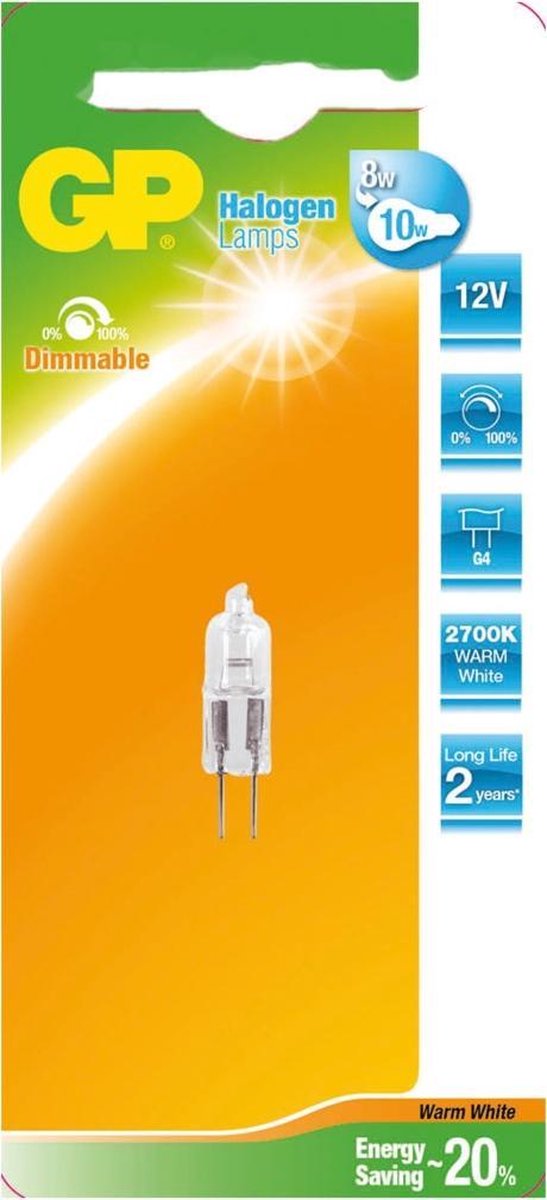 GP Lámpara / Bombilla halógena Lighting 056461-HLME1 - Wit