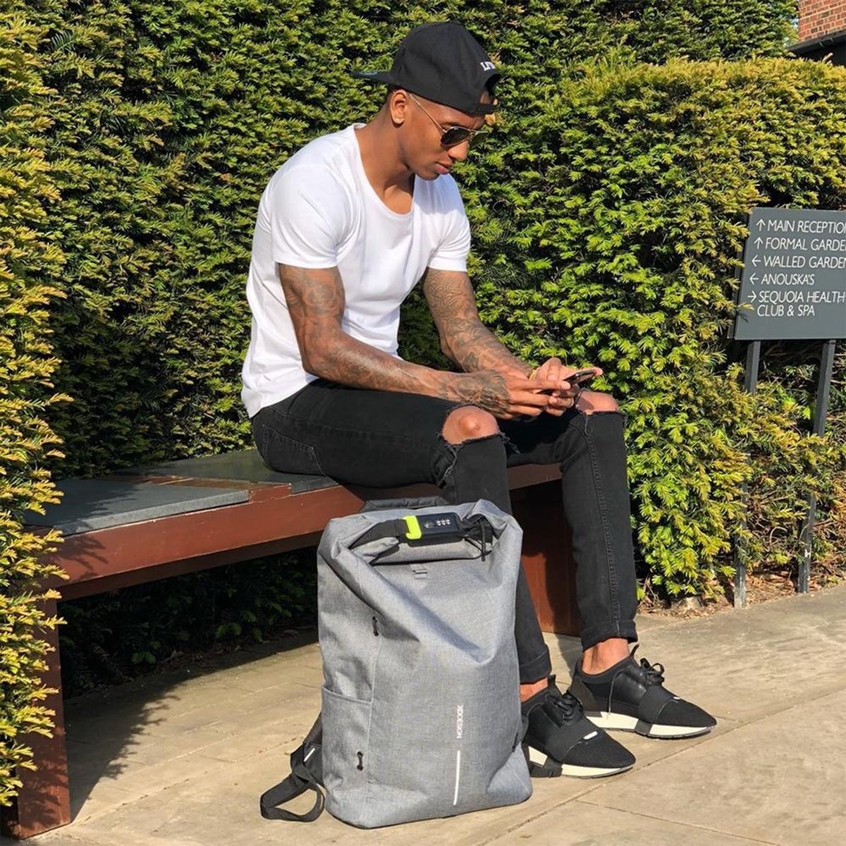 XD Design Bobby Urban Lite Anti-theft 15" Black 27L - Zwart