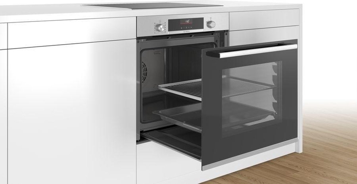 Bosch Horno HBB536BS0 Instalación 7 Funciones 10 Recetas 60x60CM