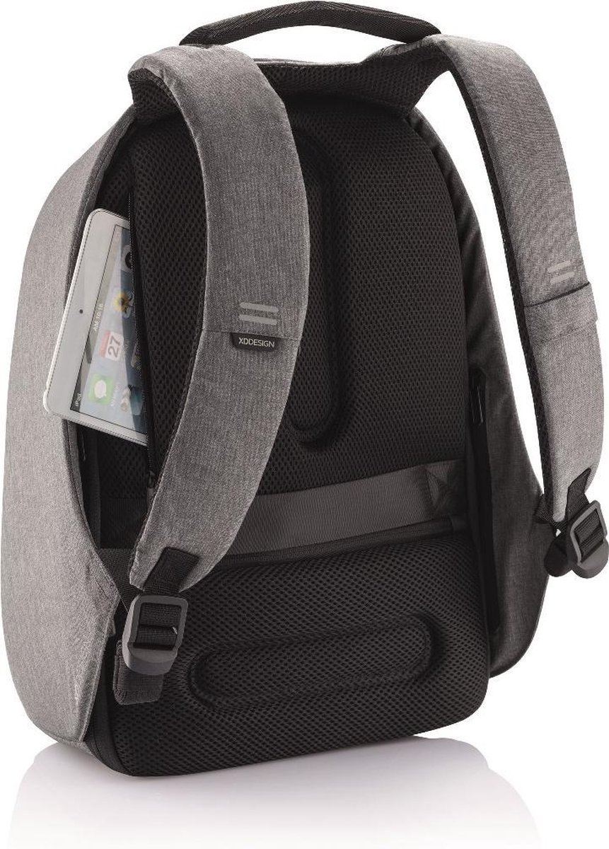 XD Design Bobby Hero Regular Anti-theft 15" Grey 18L - Grijs