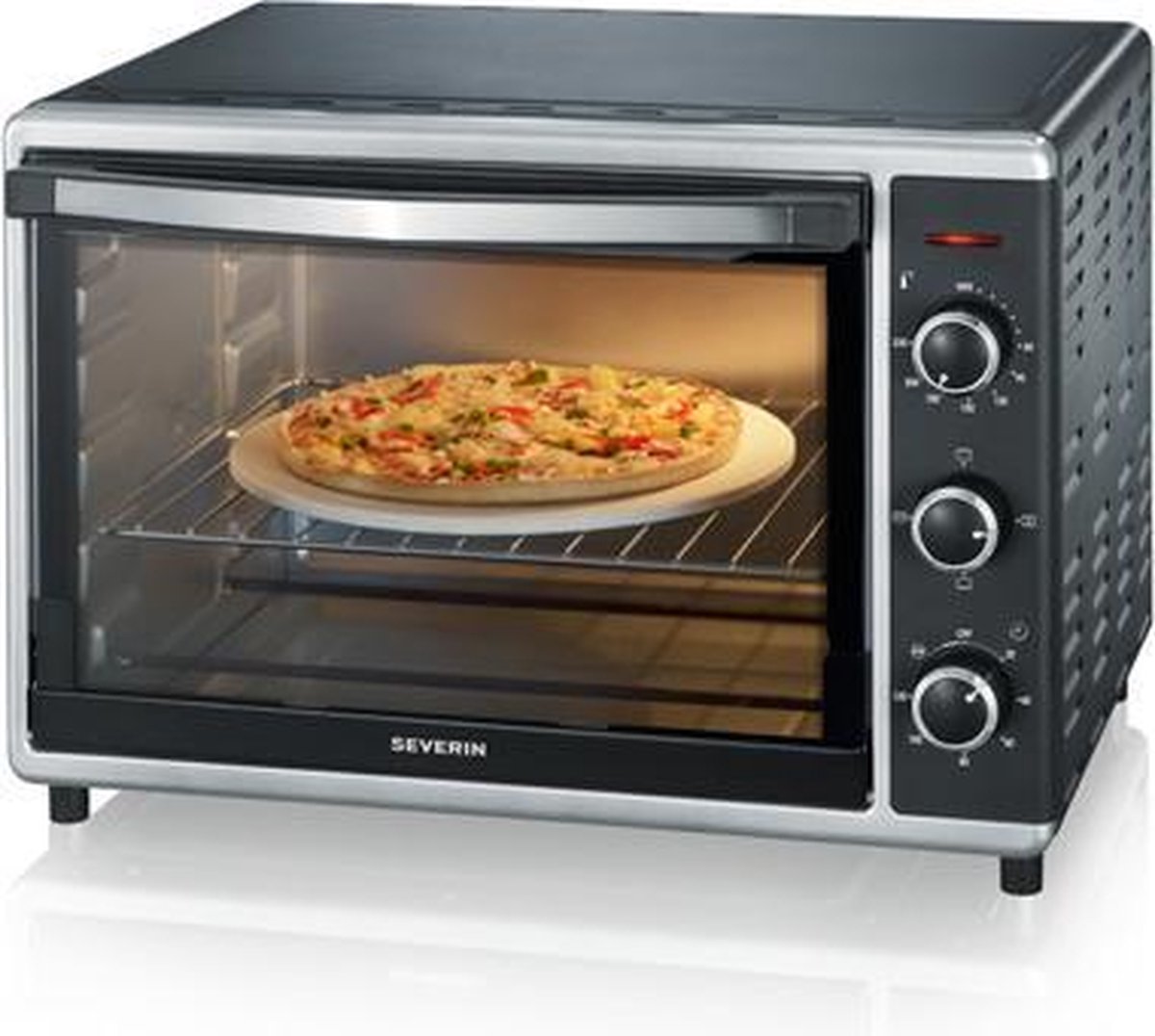 Severin Mini horno TO 2058 - Zwart