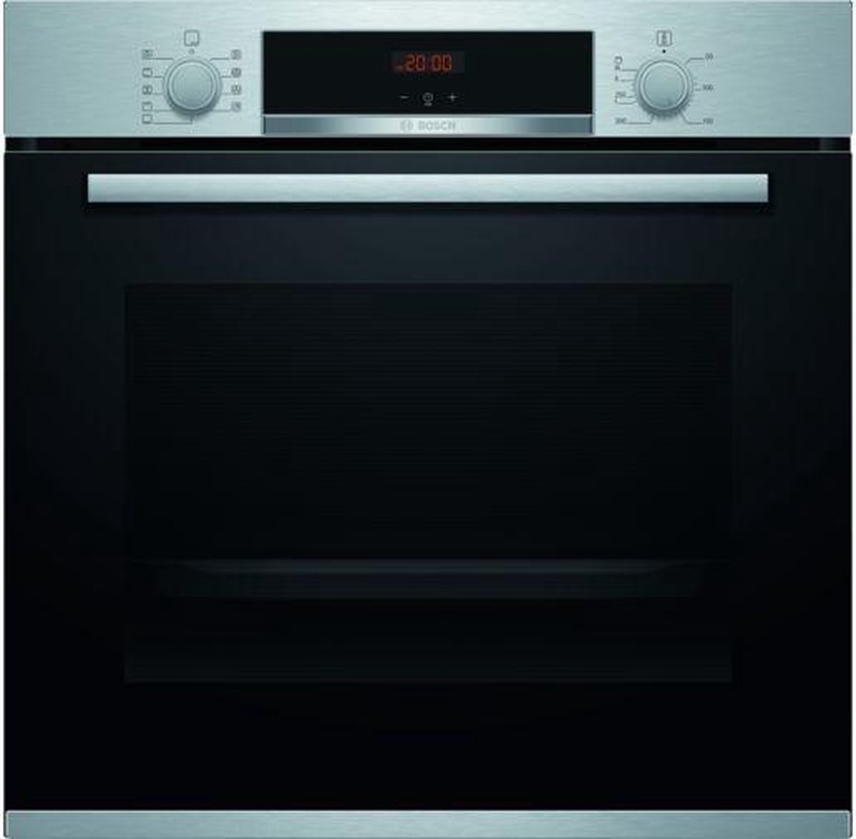 Bosch Horno HBA512ES0 7 Funciones 71L/INOX 60CM A - Negro