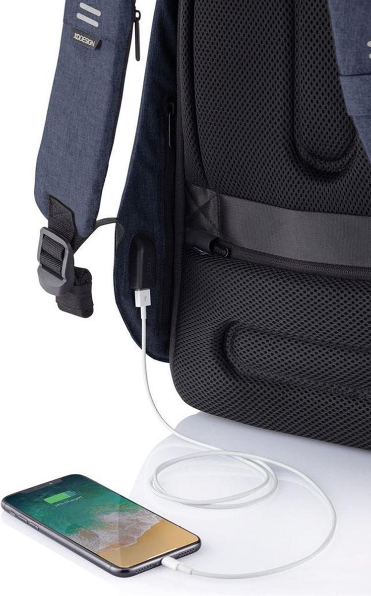 XD Design Bobby Hero Regular Anti-theft 15" Blue 18L