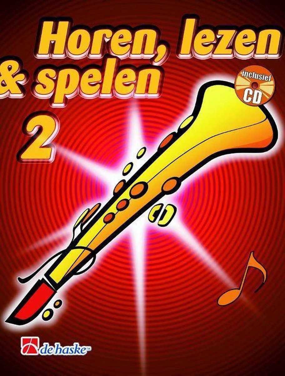 De Haske Horen, Lezen & Spelen - Sopraansaxofoon 2 lesboek