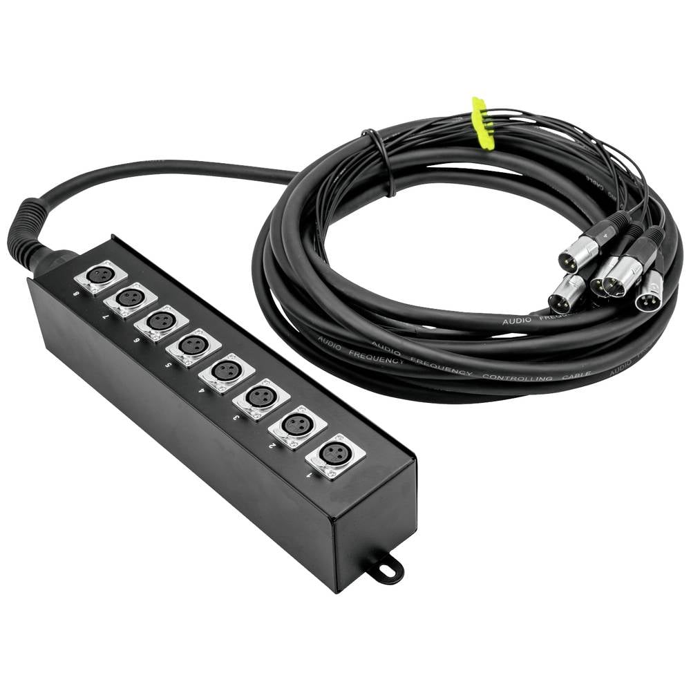 Omnitronic Multicore Stagebox MUS-810 10 meter