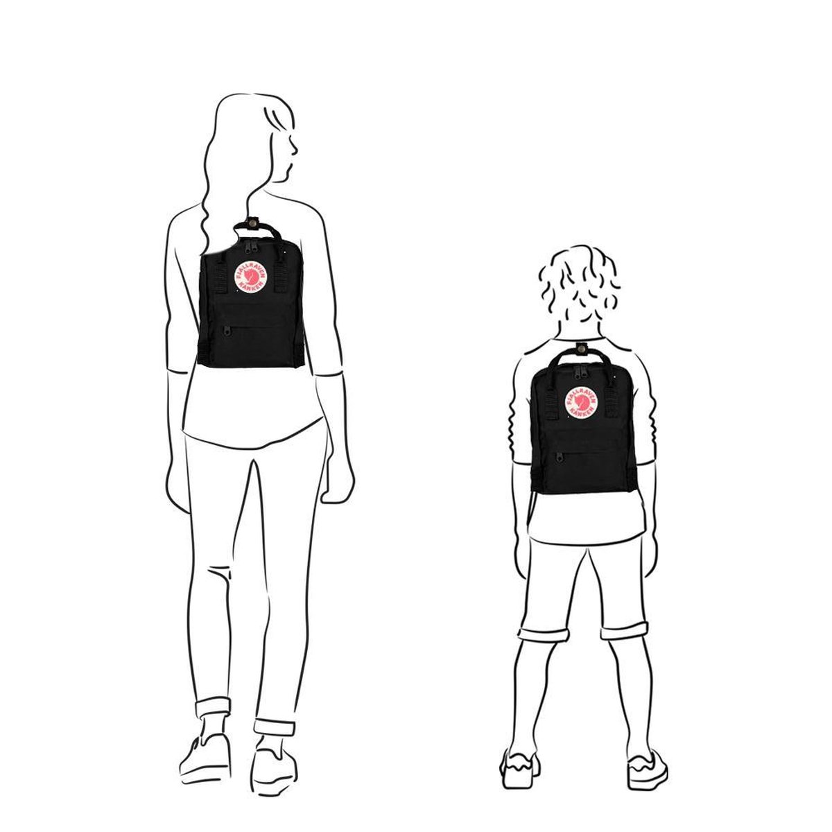 Mochila Kanken Mini Óxido - Rood