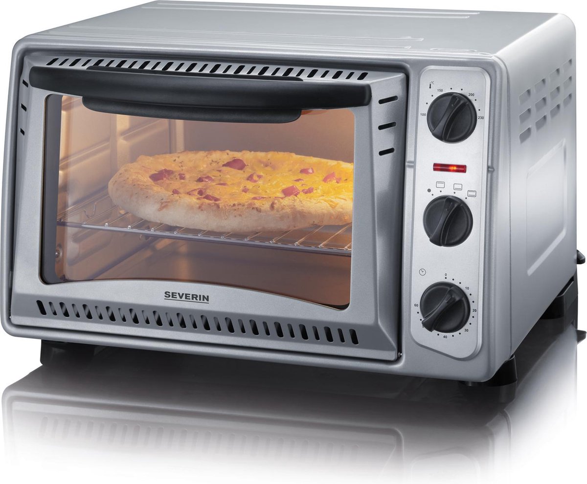 Severin Horno para pizzas TO 2045 horno para pizza - Silver