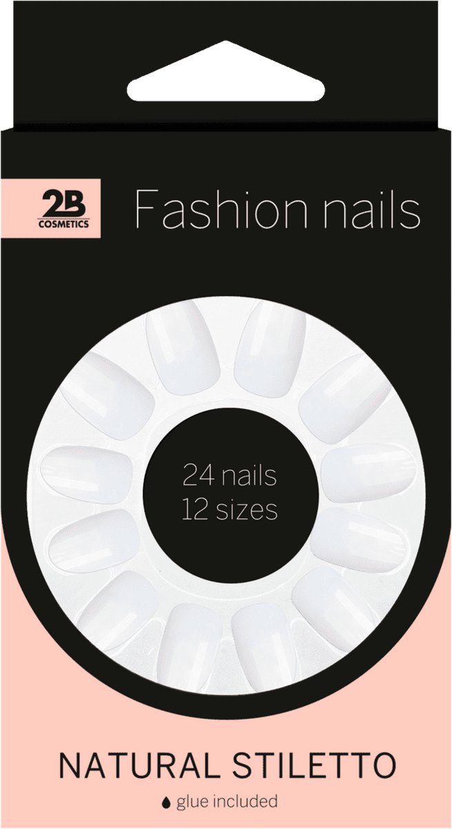 Nails Natural Stiletto