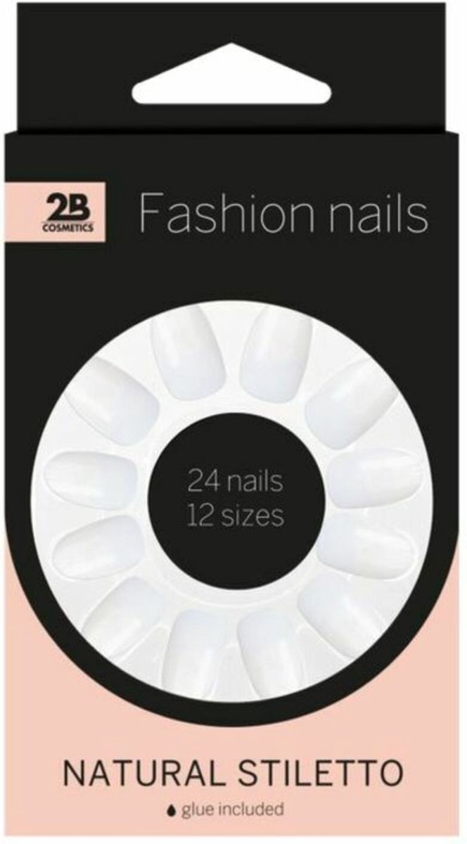 Nails Natural Stiletto