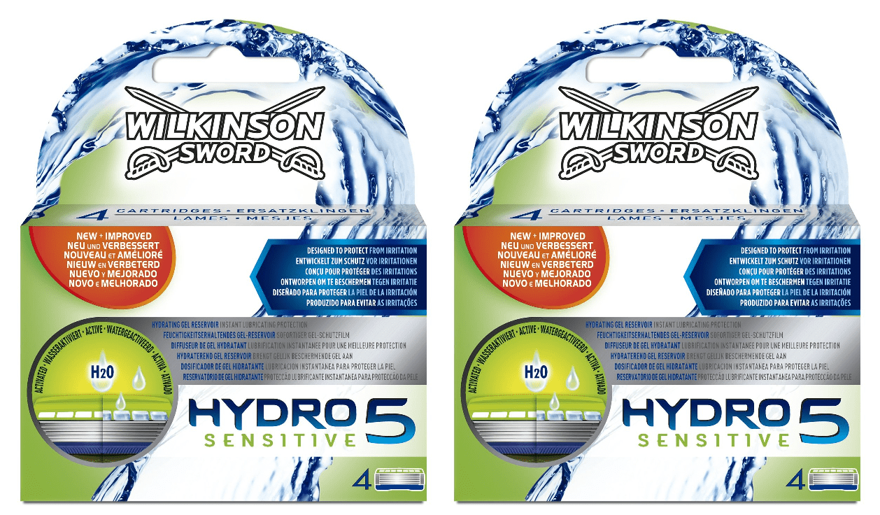 Wilkinson Sword Hydro 5 Scheermesjes - Sensitive Blades X4 - 8 Stuks