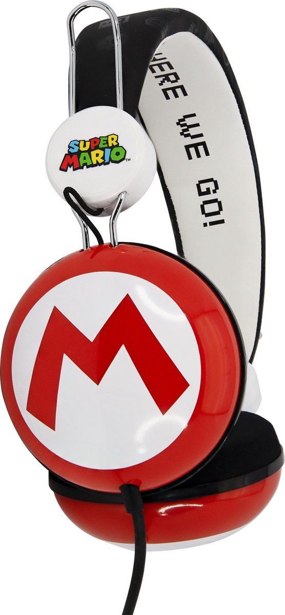 OTL Technologies OTL koptelefoon Super Mario Icon rood/wit junior