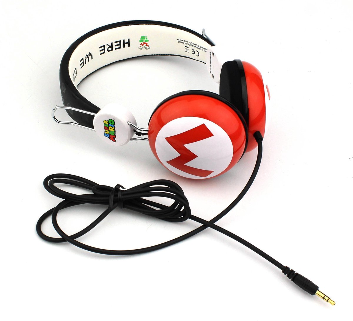 OTL Technologies OTL koptelefoon Super Mario Icon rood/wit junior