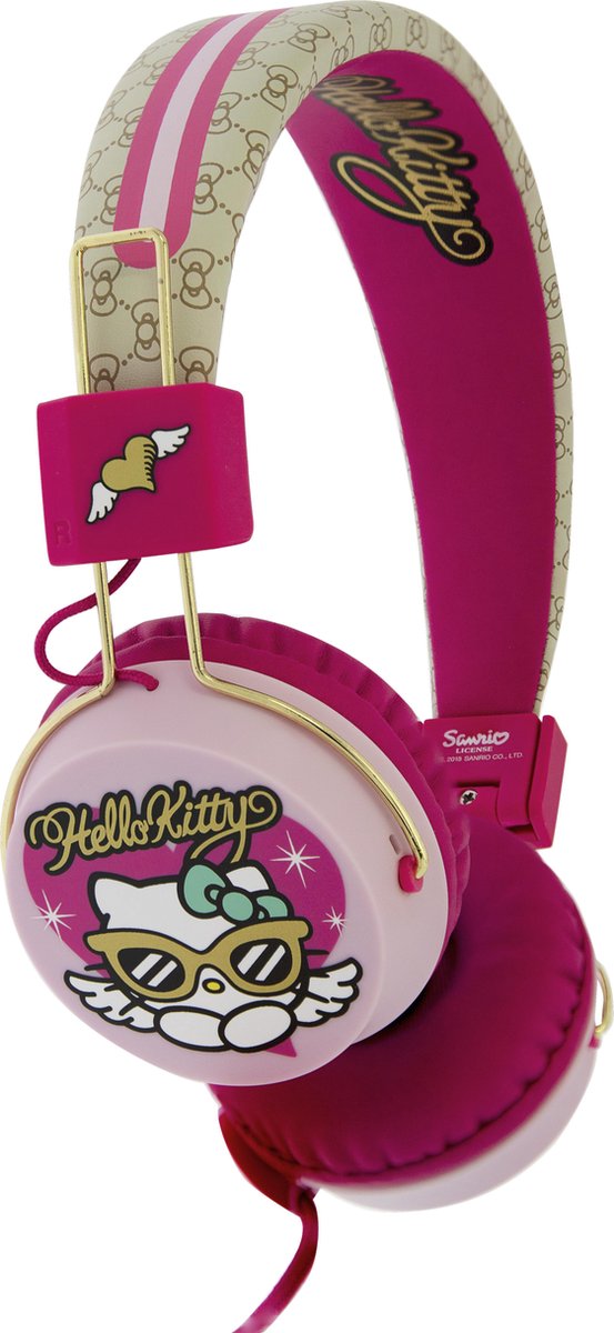 OTL koptelefoon Hello Kitty Couture meisjes roze/wit