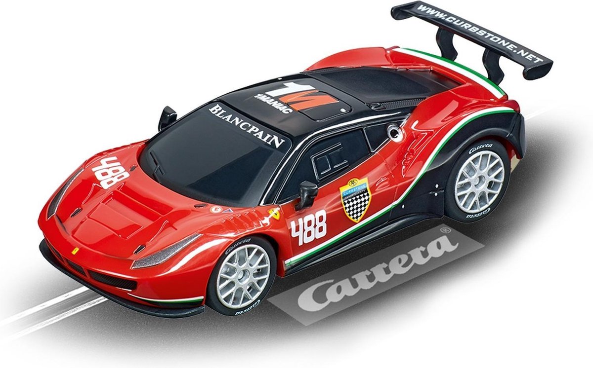 Carrera GO! (Plus) racebaanauto Ferrari 488 GT3 1:43 - Rood