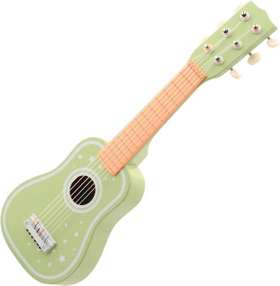 Joueco Jouéco gitaar junior hout/blank - Groen