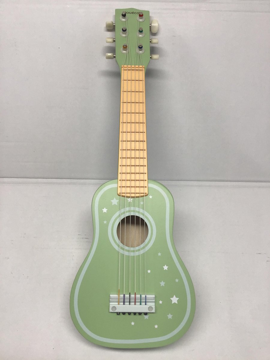 Joueco Jouéco gitaar junior hout/blank - Groen