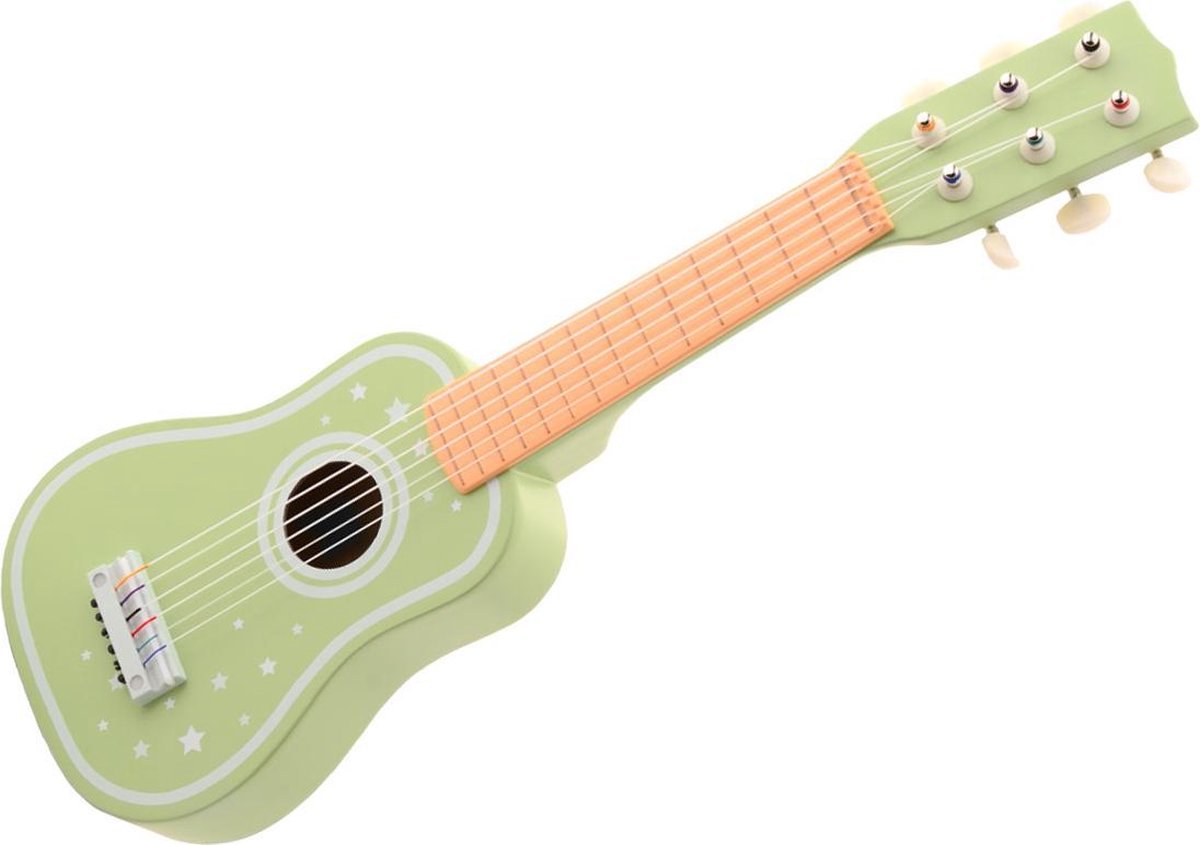 Joueco Jouéco gitaar junior hout/blank - Groen