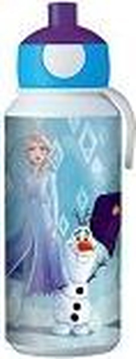 Mepal Rosti pop up beker Disney Frozen II 400 ml/wit - Blauw