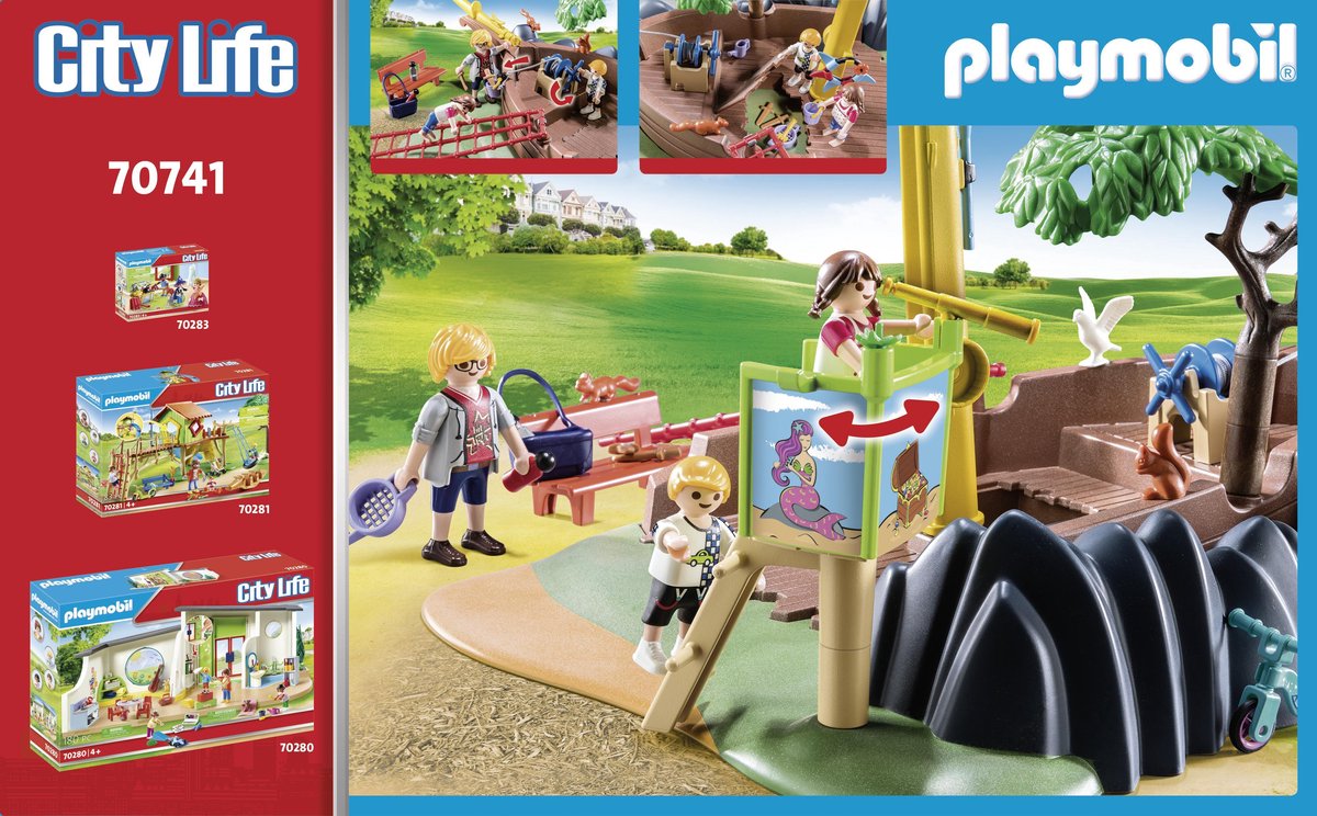 Playmobil City Life Avontuurlijke speeltuin met scheepswrak