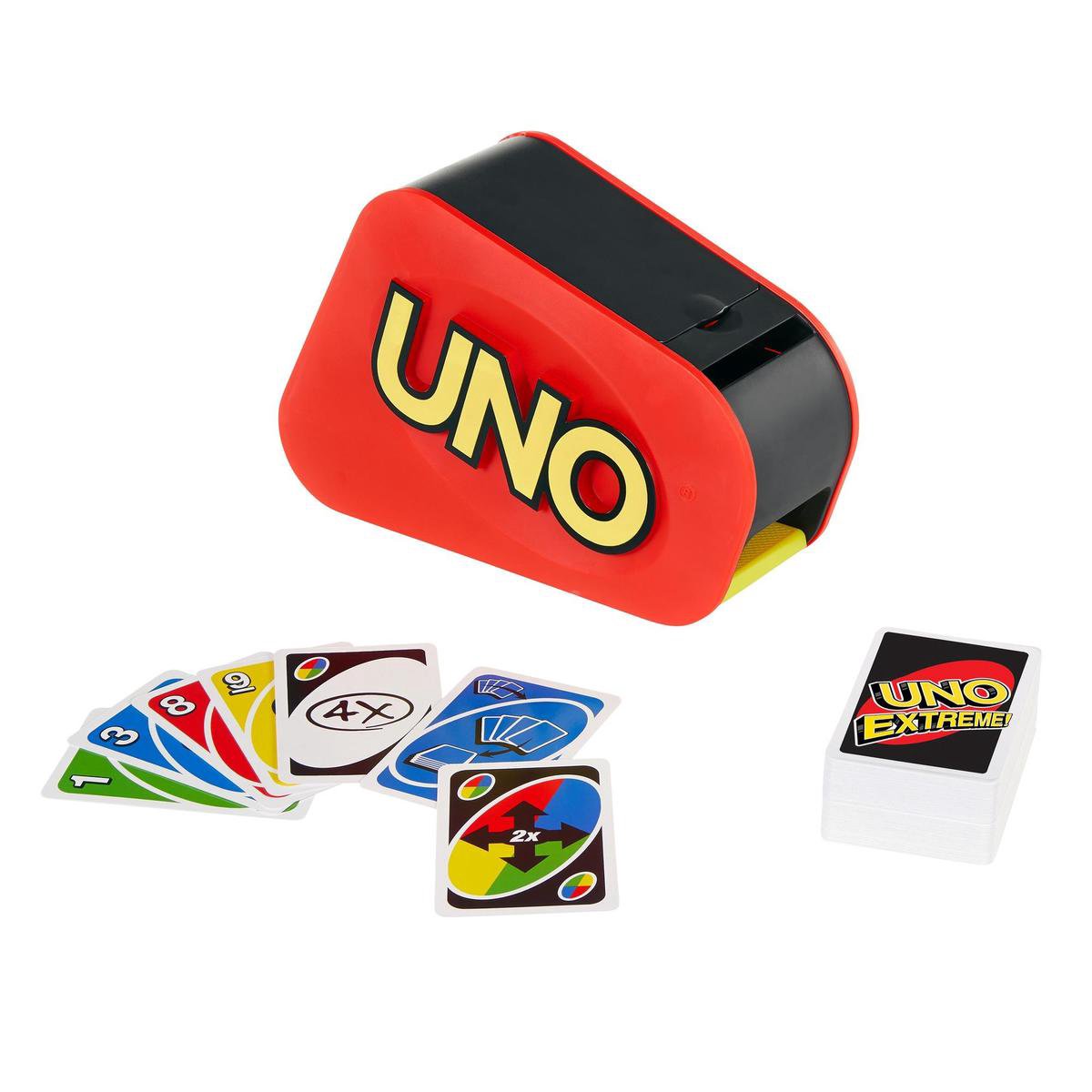 Mattel Uno Extreme - Vernieuwde Versie - Rood