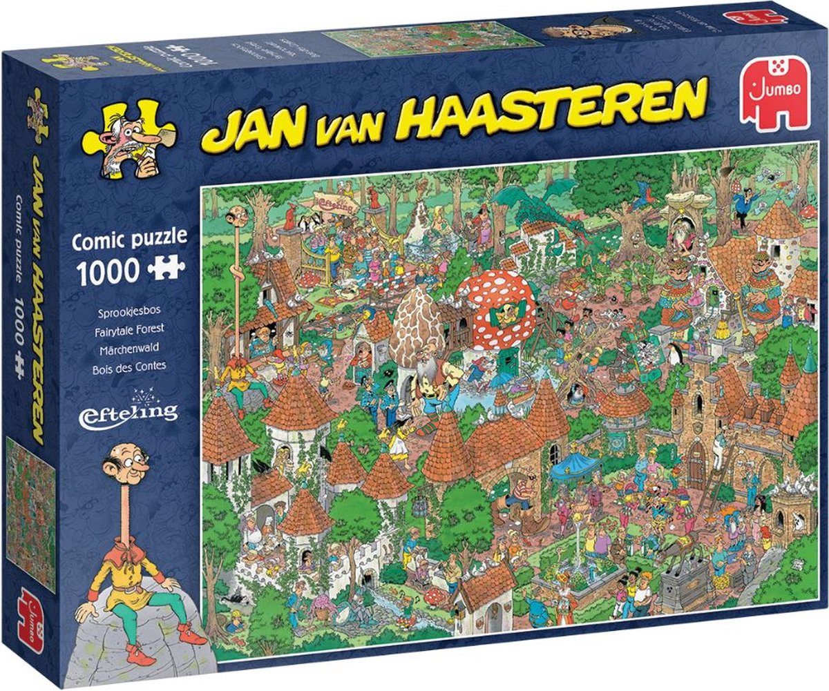 Jumbo Puzzel Jan Van Haasteren Sprookjesbos 1000 Stukjes