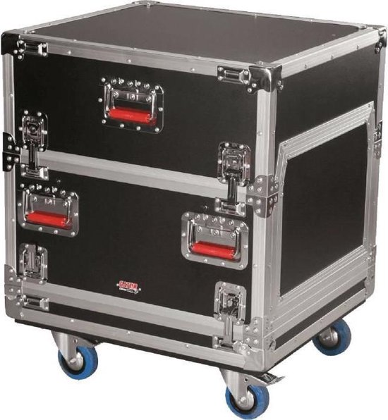 Gator Cases G-TOUR-GRC-1406 houten 14U-6U combi flightcase voor mixers