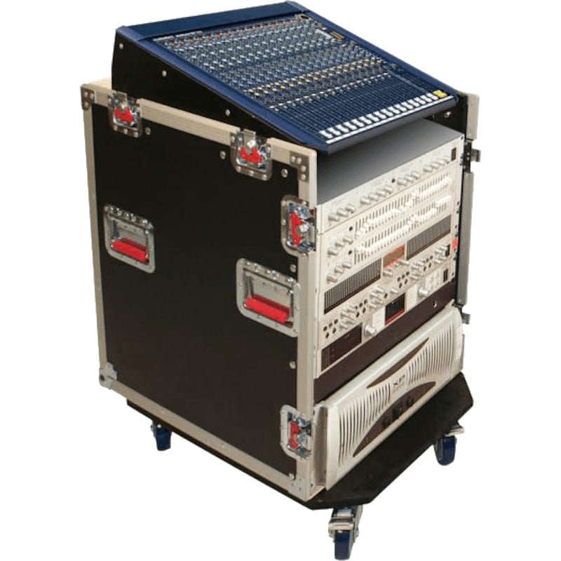 Gator Cases G-TOUR-GRC12X12 houten 12U-12U combi flightcase voor mixers