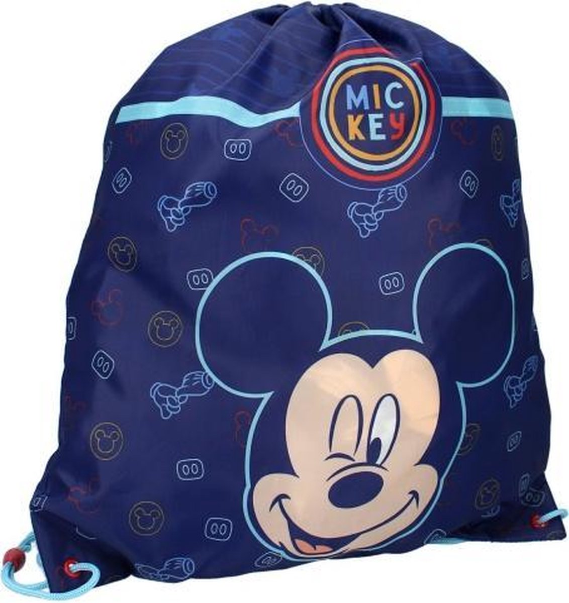 Disney Gym bag Mickey Mouse junior 1,6 L polyester - Blauw