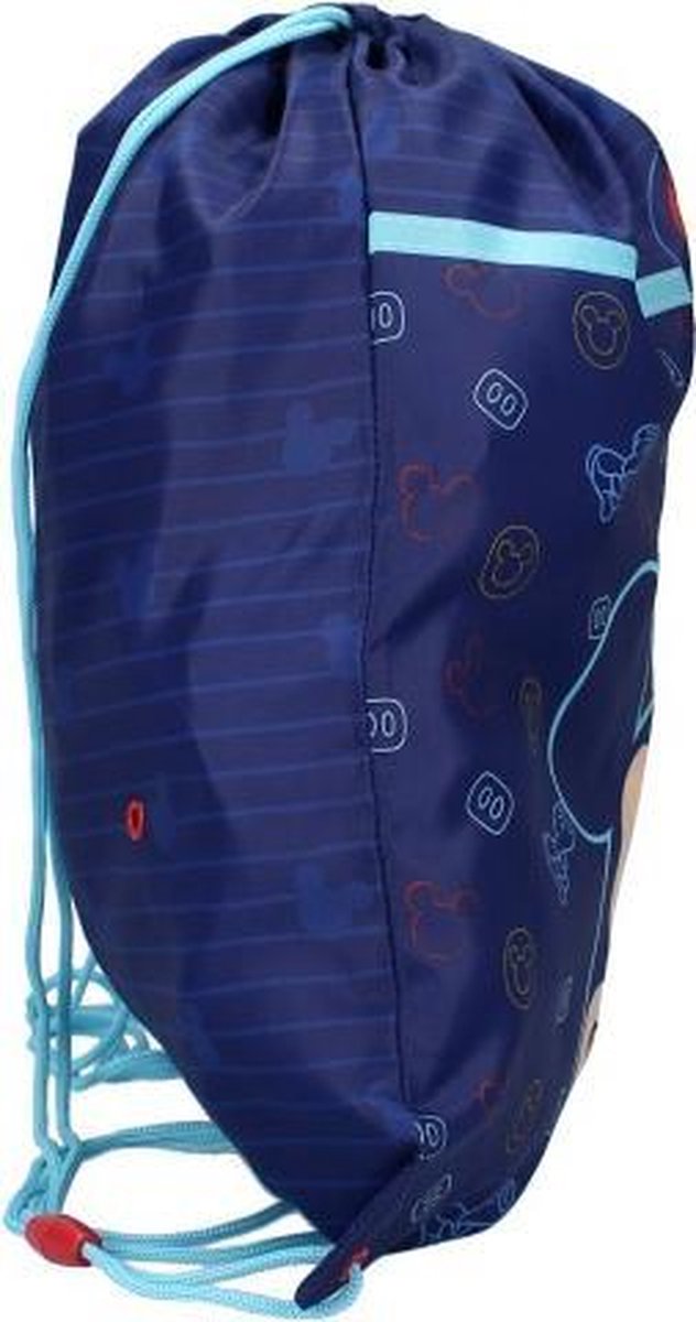 Disney Gym bag Mickey Mouse junior 1,6 L polyester - Blauw