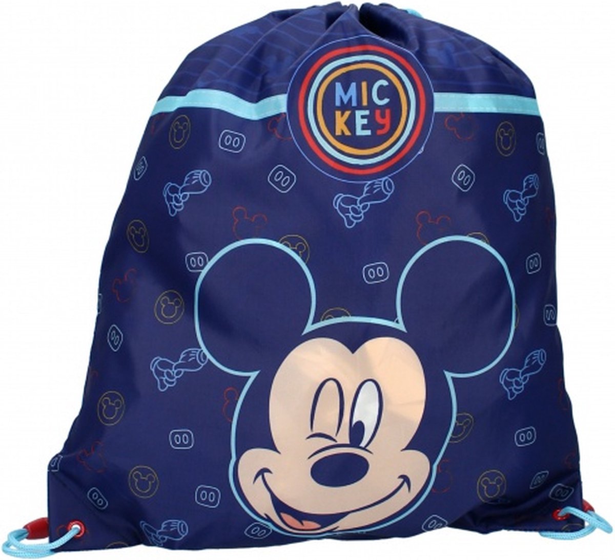 Disney Gym bag Mickey Mouse junior 1,6 L polyester - Blauw