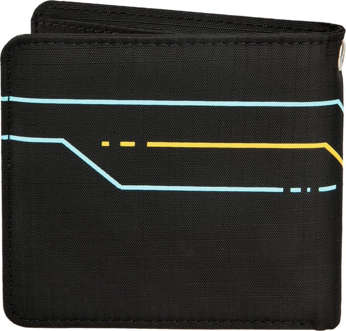 Jinx portemonnee Hack Bifold 12 x 10 x 2 cm polyurethaan - Zwart