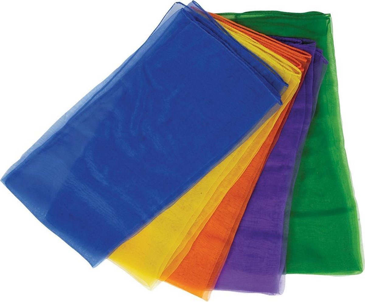 Toys Pure Set Jongleersjaals 6 Stuks - Rood