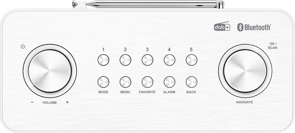 JVC Kenwood CR-ST80DAB-W