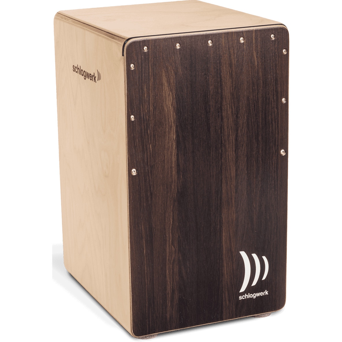 Schlagwerk CP408ST 2inOne Dark Oak Soft Touch cajon