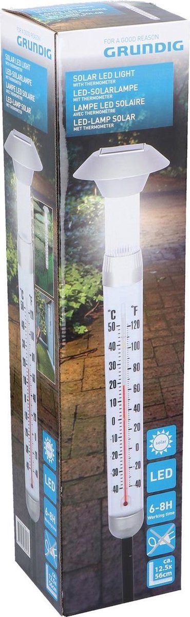Grundig Weerbestendige Buitenthermometer - 12,5x97 cm