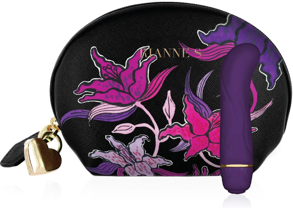 Rianne S RS - Essentials - Mini G Floral G-Spot Vibrator - - Paars