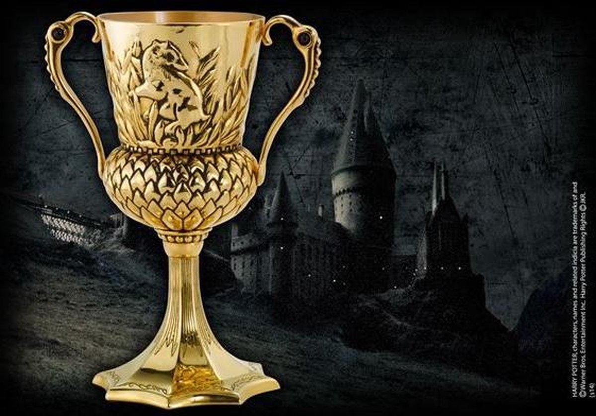 Noble Collection Harry Potter The Hufflepuff Cup 13 cm - Goud