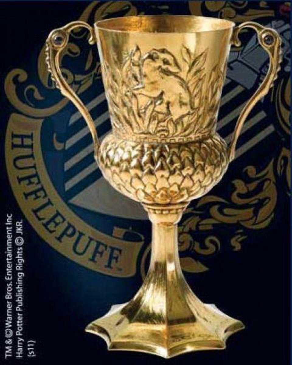 Noble Collection Harry Potter The Hufflepuff Cup 13 cm - Goud