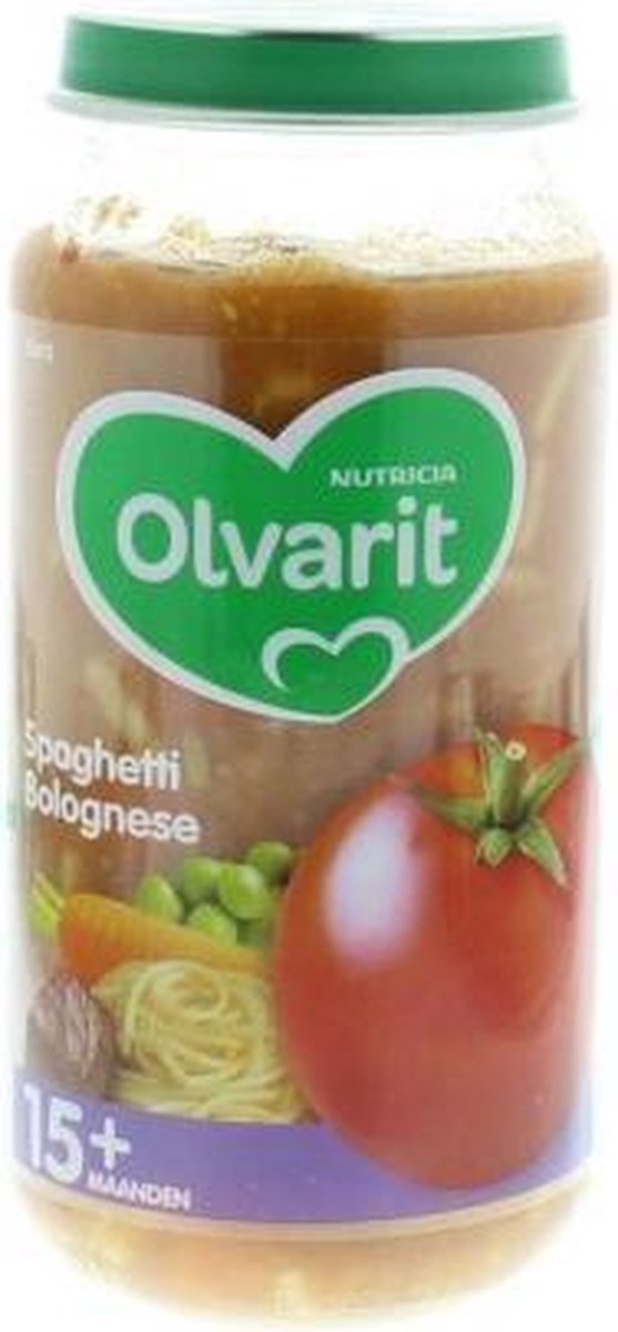 Olvarit 15m11 Spaghetti Bolgonese 250gram