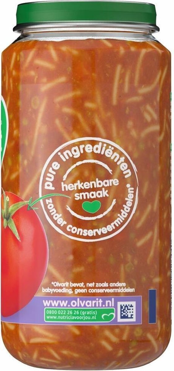 Olvarit 15m11 Spaghetti Bolgonese 250gram