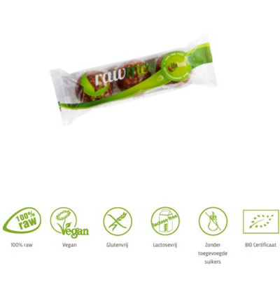 Lifefood Rawmeo Bonbons Cashew Raw en bio