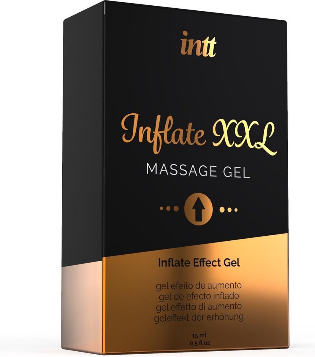 INTT Inflate XXL Massage Gel - Roze