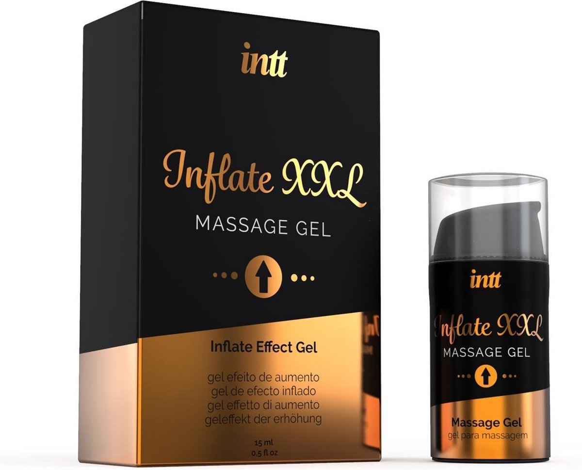 INTT Inflate XXL Massage Gel - Roze