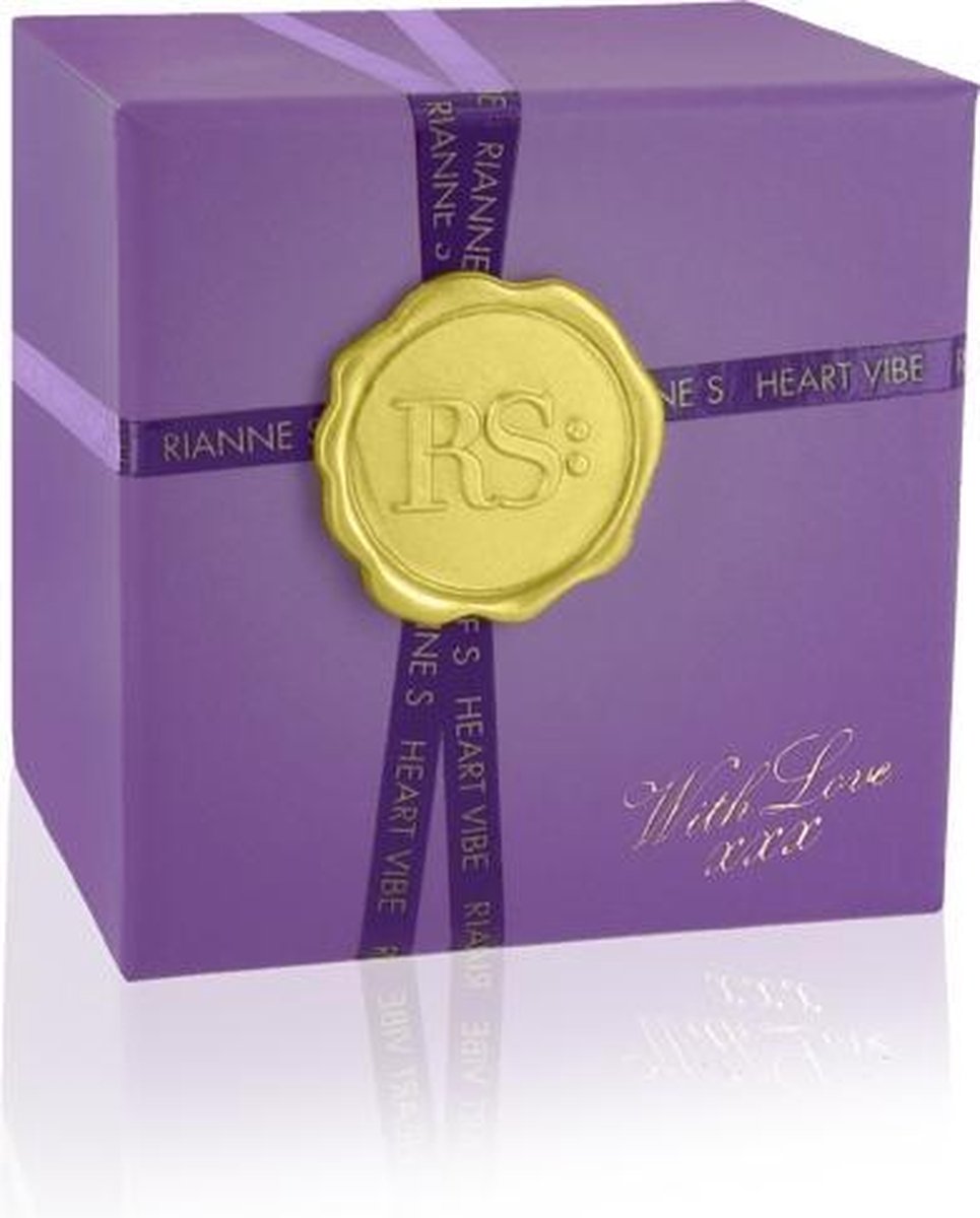 Rianne S RS - Icons - Heart Vibe Vibrator - - Paars