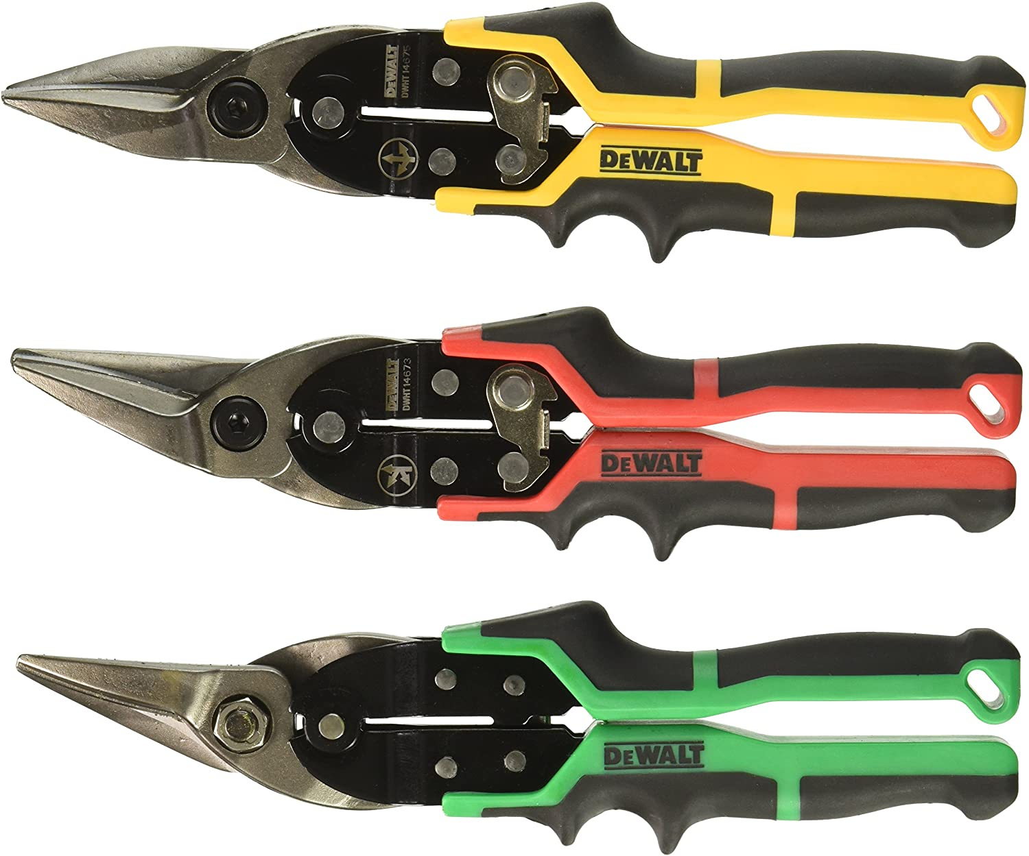 DeWalt DWHT14676-0 | AVIATION SNIPS | 3 Delig