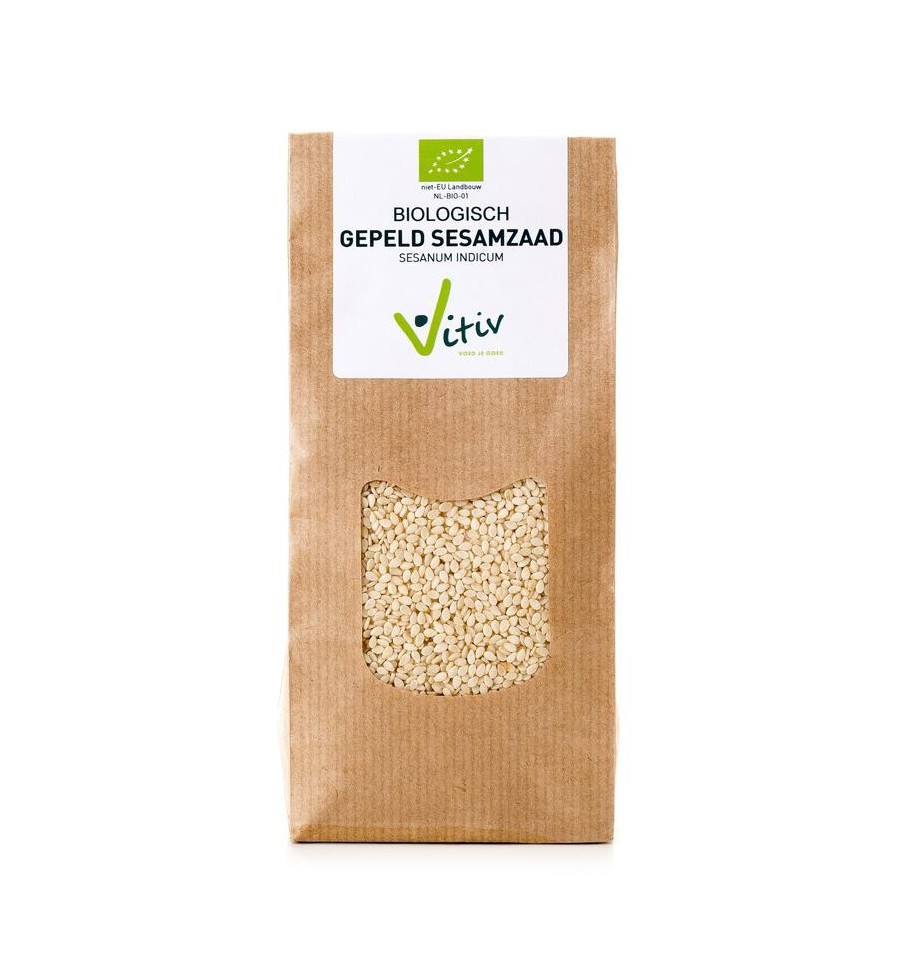 Vitiv Sesamzaad wit 250 gram